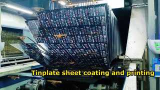 프리미엄 차 포장 양철 시트