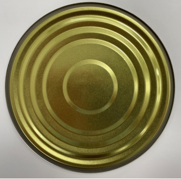 종이 관 생철판 SPTE TFS를 위한 뚜껑을 가진 ID153mm 603Tinplate 뚜껑 금속 깡통