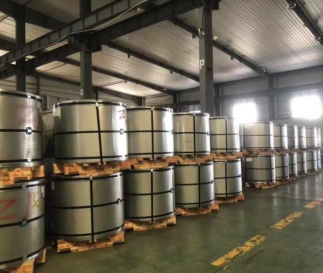 식품 및 에어로졸 포장용 프리미엄 투명 래커 T3/T4 0.18mm 전해 주석 도금 강판 스트립