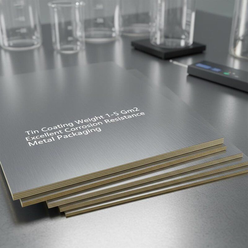 우수한 내식성을 제공하는 금속 포장용으로 설계된 1~5g/m² 주석 도금 강판