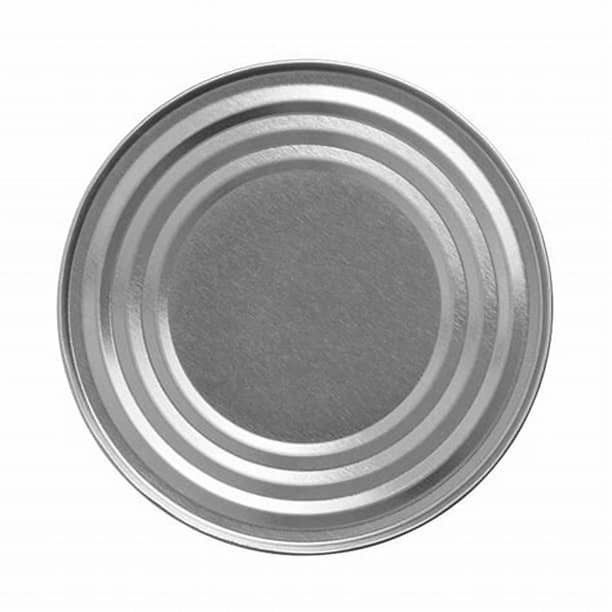 식품 포장 전해 양철 깡통 52mm, 73mm, 83mm, 153mm 뚜껑 생철판 뚜껑 주석 덮개